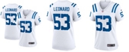 Nike Women's Darius Leonard White Indianapolis Colts Game Player Jersey